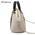 Guangzhou Fashion Wholesale Guangzhou Branded Beige Genuine Leather Lady Fashion Handbag Hobo Bag