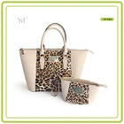 Lady Wholesale Elegance Lady Custom Leopard Print PU Lady Hand Bag Woman Fashion