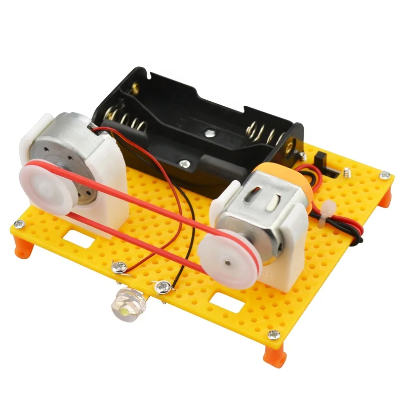 Details about   Electric Motor Generator Experiment Model Kit Kids Physics Educational Toy 