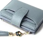 Wallet Fashion Wallet Card Holder Genuine Leather Luxury Wallet Women Bifold Ladies Purse Card Holder