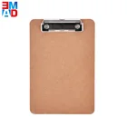 Clipboard A5 Wooden Clipboard Office Metal Clip MDF Restaurant Memu Mini A5 Wooden Clipboard