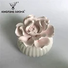 Stone Ceramic Ceramic Ceramic Stone Amazon Hot Sell Aroma Stone Ceramic Flower Diffuser Bottle Reed Flower Air Freshener