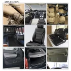 Leather Microfiber Car Seat Cover Leather For Automotive Upholstery With Abrasion Resistance