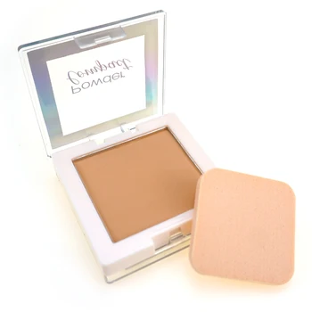 Best Finishing powder Foundation Face Makeup Pressed Powder with Puff and Mirror