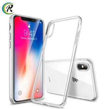 Accessory Mobile clear tpu case for iPhone XS max XR X 7 8 6 Soft Rubber Silicon back cover