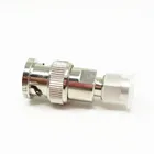 Bnc Connector Bnc Male To Male Connector Adapter Nickel Plated BNC Male To SMA Male Straight RF Adapter Connector