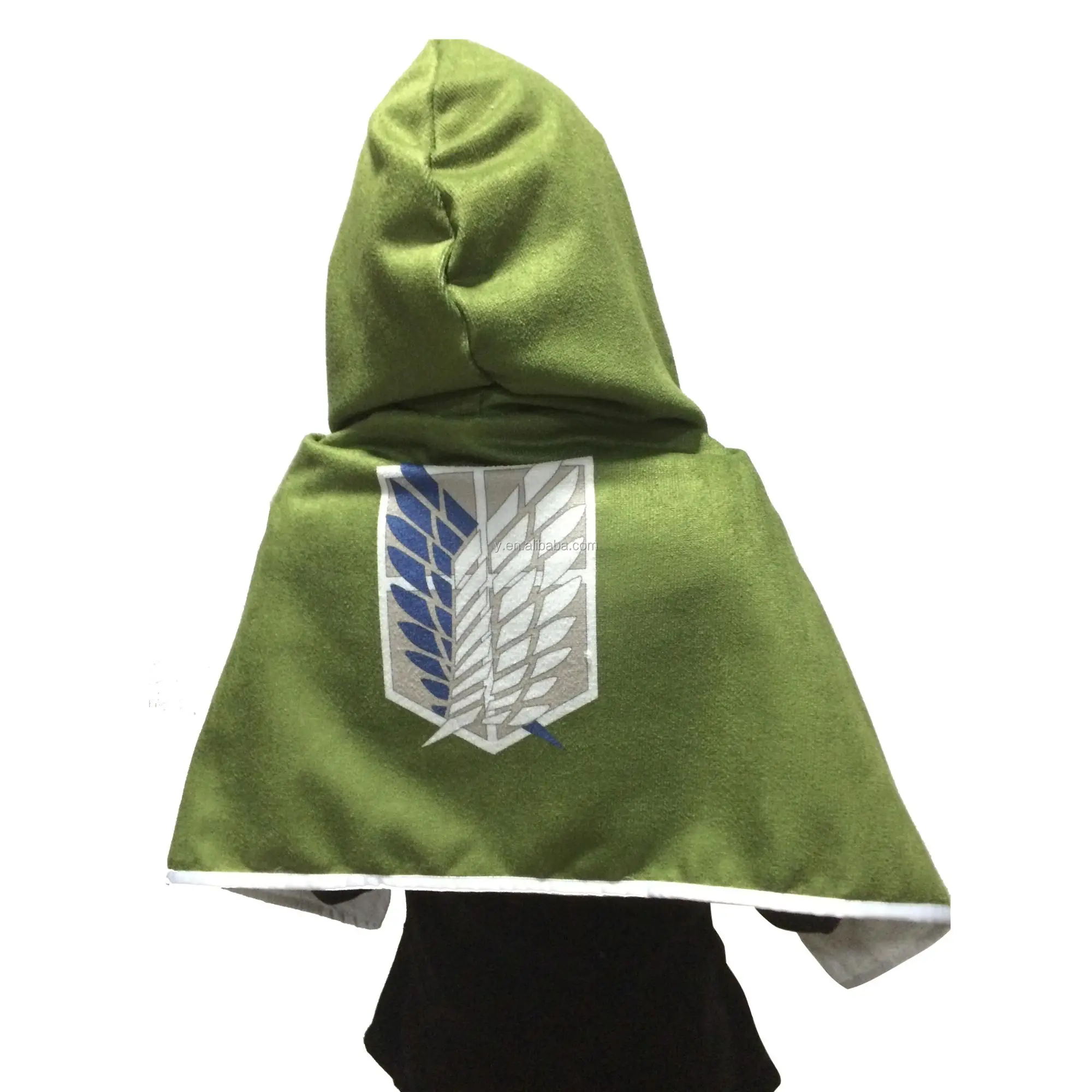 Anime cloak cape Attack on Titan cosplay costume custom printed