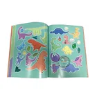 High Quality Beautiful Fancy Color Children Kids Softcover Baby Learning Sticker Activity Books Printing Service