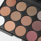 Private Private Label Eyeshadow Wholesale Makeup 15 Colors Plastic Eyeshadow Palette Private Label #1