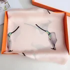 Scarf Scarf Women Custom Luxury Prevent External Women's Printed Twill 100% Silk Long Neck Scarf