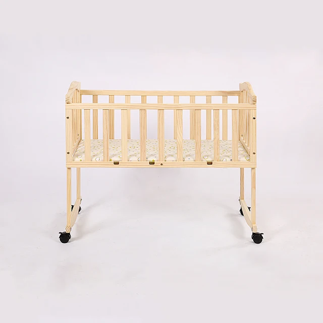 wooden sleeping cot