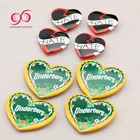 Button Buttons Design Button Badge Wholesale Price Custom Design Heart Shape Badges Tin Pin Button Badge Buttons