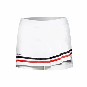 2019 Golf pantskirts women summer quick dry white red black lady golf culottes Golf divided skirt