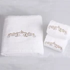 Towel Towels For Hotel Wholesale Cheap 100 Cotton Hotel Plain White Towel Set For Bathroom