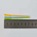 Needles 7.5cm 9cm Multicolor Plastic Hand Sewing Needles Knit Weaving Tools