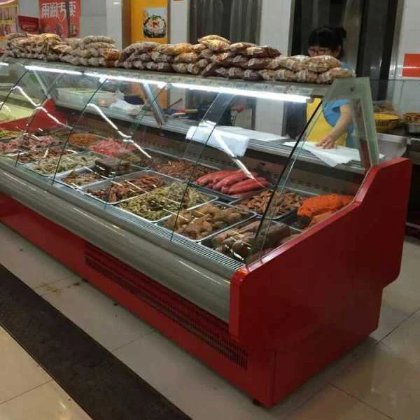 Butcher Shop Refrigeration Display Fridge Buy Meat Chiller Modern Display Cabinet Hot Food Cabinet Product On Alibaba Com