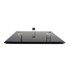 Acrylic Display Display Price Display Stand Factory Wholesale Exquisite Black Base Acrylic Ball Display Screen Stand