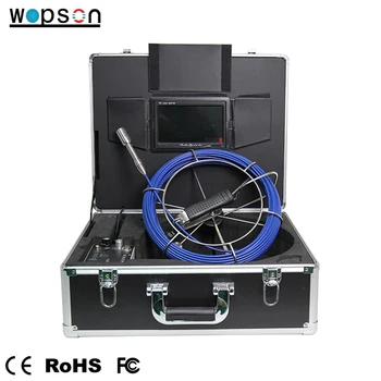 High Quality CCTV Camera Jammer Pipe Inspection Kit with Keyboard and Transmitter