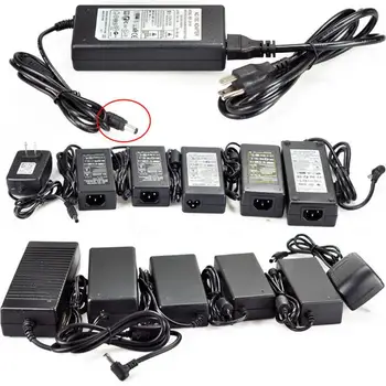 Eu AC 100-220V DC 12V 24v 15v 36v adapter 2A 3A 4a 5A 8A 10A 12.5A Power Supply for LED + Cord