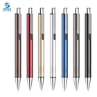 Pen Metal Ballpoint Pen Stationery Ball-point Pen Metal Click Ballpoint Pen Customized Logo Pen