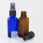 Blue Bottle Bottles Bottle 30ml Amber Blue Green Clear Spray Glass Bottle 30ml E Liquid E Juice Bottles With Spray Cap