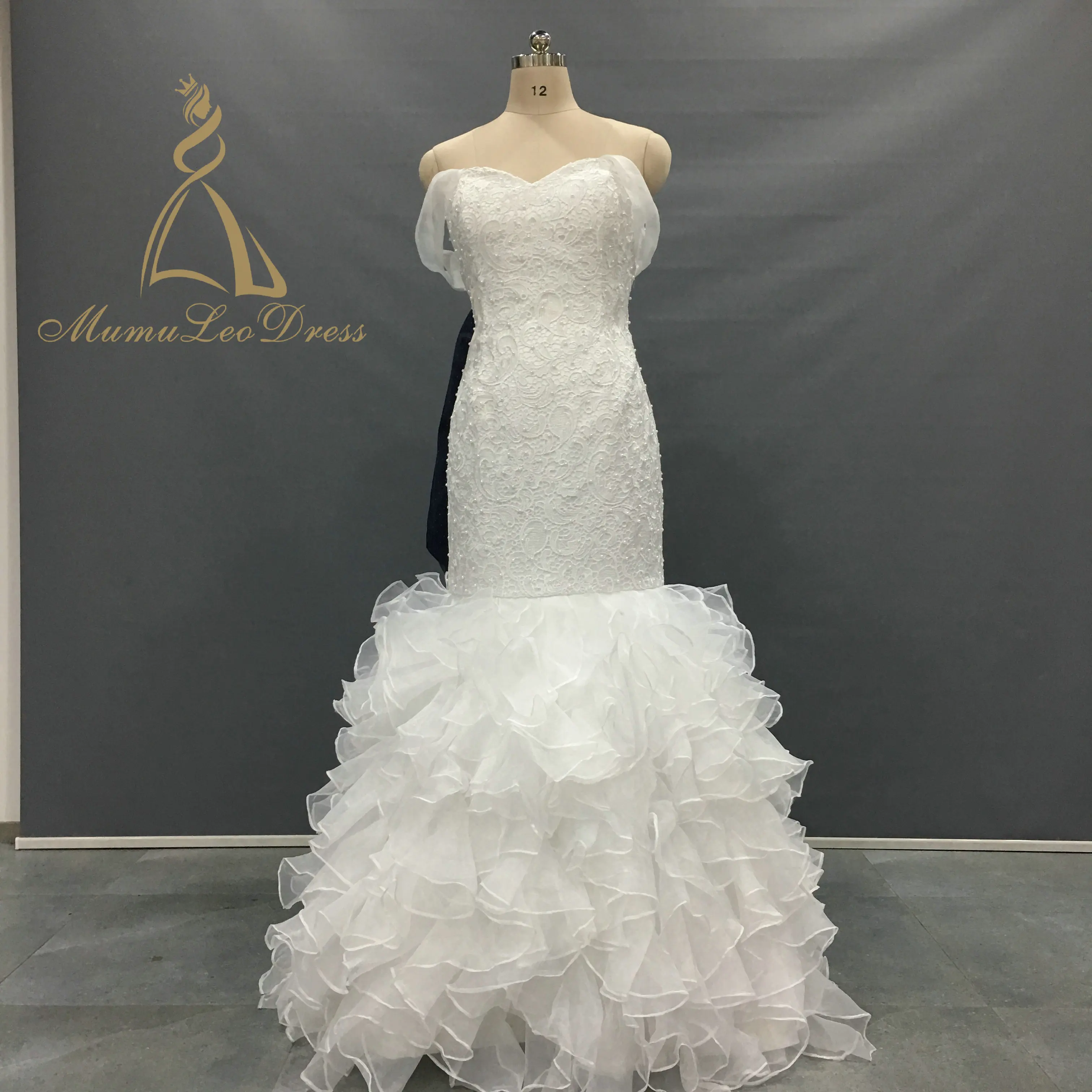 wedding dress with diamonds and pearls