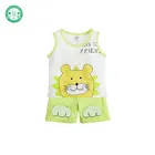 Summer Clothes Importing From China On Sale 2 Pcs Children Clothing Set Baby Wear Summer Custom Kids Clothes