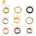 Ring Clasp Spring Ring Clasp Zinc Alloy Plating Spring Ring Clasp For Hot Sale Bag Accessories