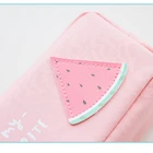 Pencil Case Pencils BSCI/Sedex Attractive Designs PU Pencil Case Fruit Pattern Cute Pencil Bag For School Pencils Tote Bag Fruit Pencil Case