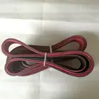 Black Belts Red Rubber Belt Red Rubber Coating Black Rubber Flat Belts Section 2000x70x6