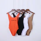 Bodysuits For Women Sexy Summer Clubwear Custom Printed Tight Bodysuit Mujer Blusa Sexy Bodysuits For Women