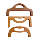 Handbag Handle Wooden Handle Bag Wood Handle Custom Logo Natural Handbag Wood Handle Wooden Bag Handle