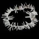 Pearls Freshwater Biwa Stick Freshwater Pearls Top Drilled 11 Pearls White Bridal Pearls June Birthstone