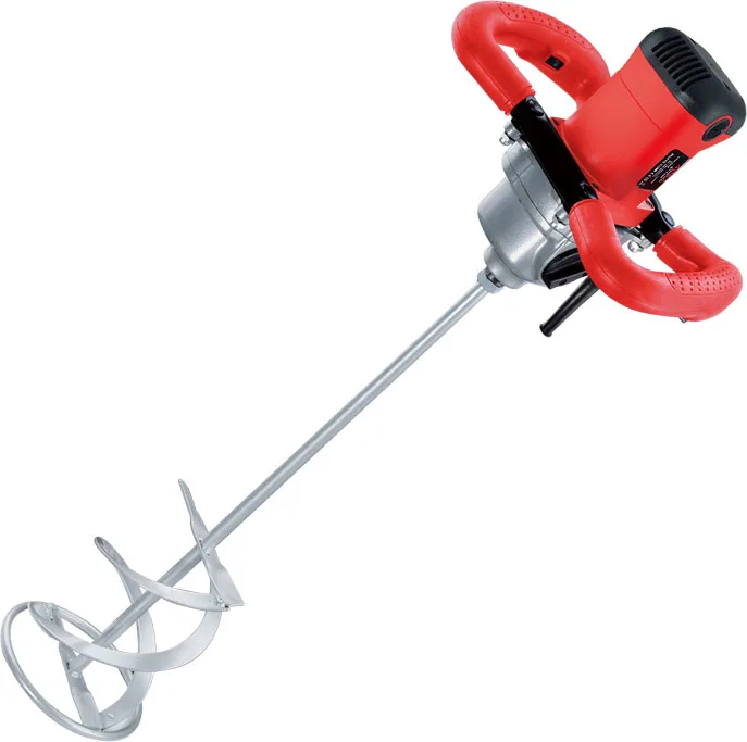 1600W Plaster Mixer Single Paddle Stirrer Powerful Fit For Paint Cement Tool Kit 