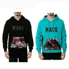 Sport Hoodie Men's 100% Cotton Casual Custom Sport Hoodie