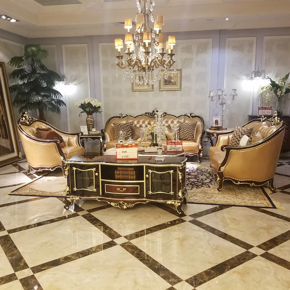 Senior Custom Baroque Style Furniture Fancy Living Room Louis Xv Arabic Furniture