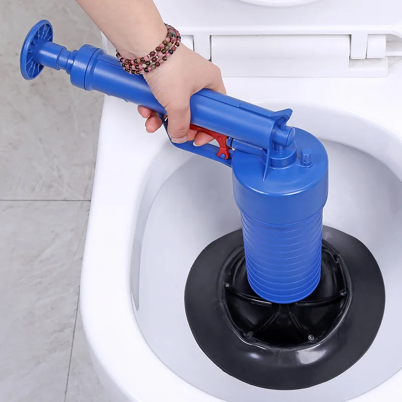 New Diameter 18cm 14cm Toilet Sink Pipe Drain Plunger Air Power Vacuum Cleaner