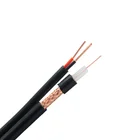 Tv Cable Coaxial Tv Double Shielded 3c 2v 3d Fb Coaxial Cable Tv Outdoor Or Indoor With Power