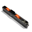 Sliding Gate Adjustable 15*24mm Sliding Hollow Door Track Roller Pvc Sliding Gate Wheels