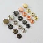 Button Factory Custom Best Price Brass Metal Plated Snap Button Jewelry Fittings