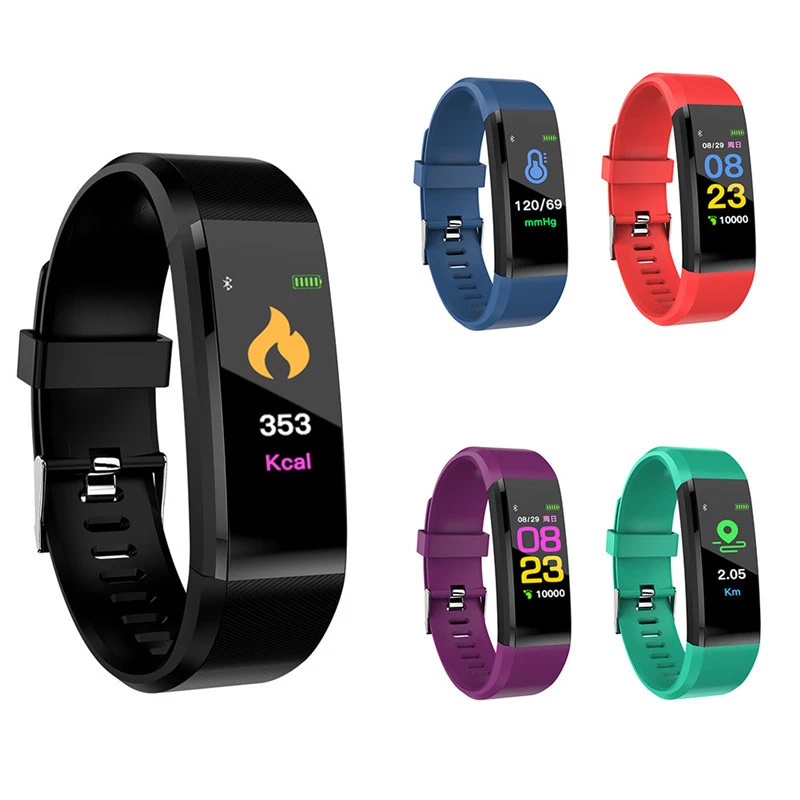 2020 Update Smart Band Id115 Plus Color 