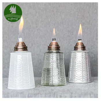 Wholesale Customized Color Glass Oil Lamp