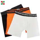 Boxer Shorts America Cotton Solid Color Men Boxer Shorts