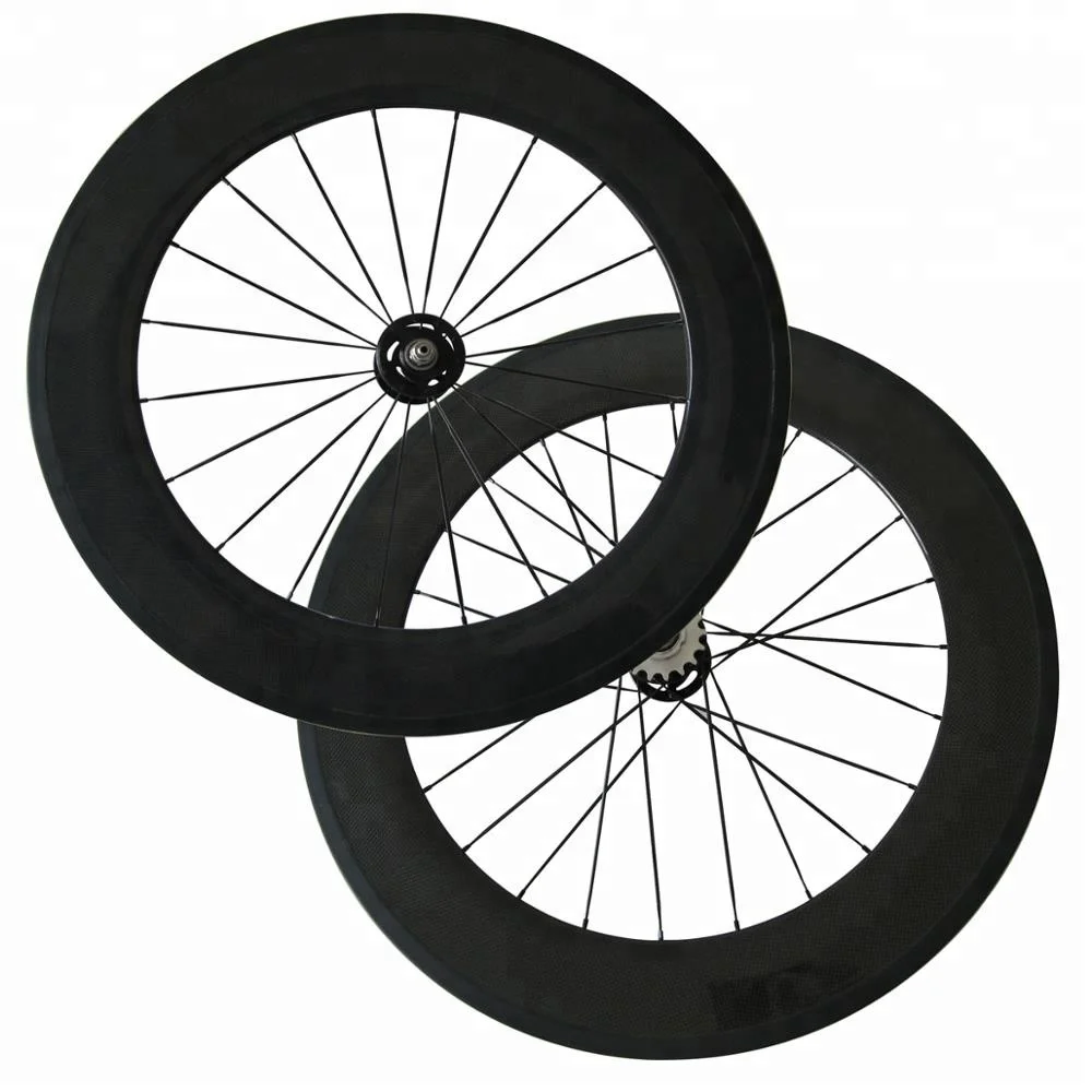 carbon track wheelset clincher