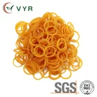 Rubber Band 2021 Competitive Price 0.6 Inches In Diameter Thailand Elastic Natural Yellow Rubber Band