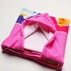 Childs Custom Thick Long Animal Bathrobe For Kids Cartoon Hooded Kids Bathrobe For Children Towel Childs Bathrobe