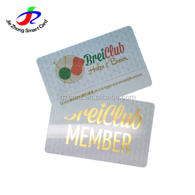 business card point loyalty membership card for supermarket