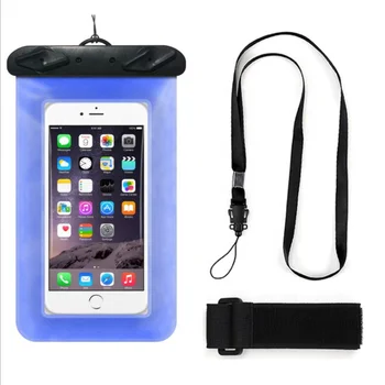Ready to Ship Sample Available Bundles Wholesale Smart Mobile Cell Phone Closed Waterproof Case Dust Dry Bag With Armband
