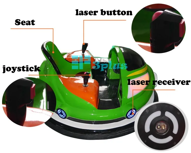 Threeplus Kids Autoscooter Coin Operated Carros Chocones Amusement Game Auto Tamponneuse for Sale