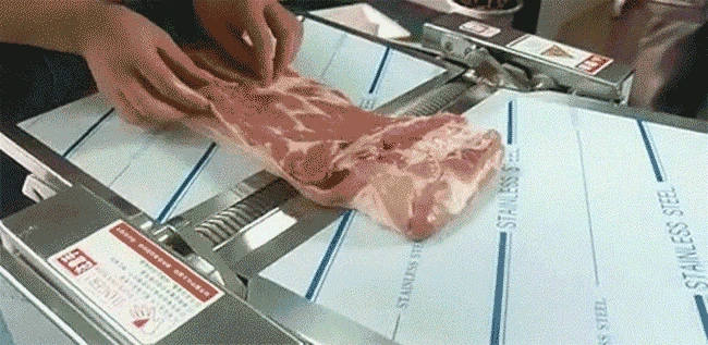 Automatic Electric Removed Removing Peel Meat Pork Skin Pig Cutting Machine for Restaurant Pork Skinner factory